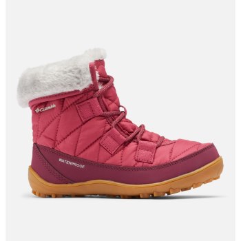 Columbia Minx Shorty Omni-Heat Waterproof, Botas Fucsia Oscuro Grises Para Niña | 325670-LGR